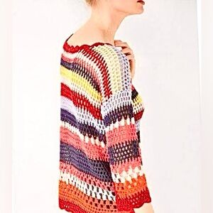 Desigual crochet top